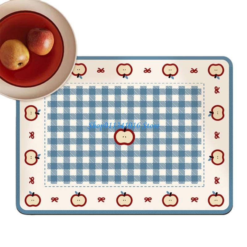 Kitchen Baking Counter - 미끄럼 방지 주방 건조 매트 빠른