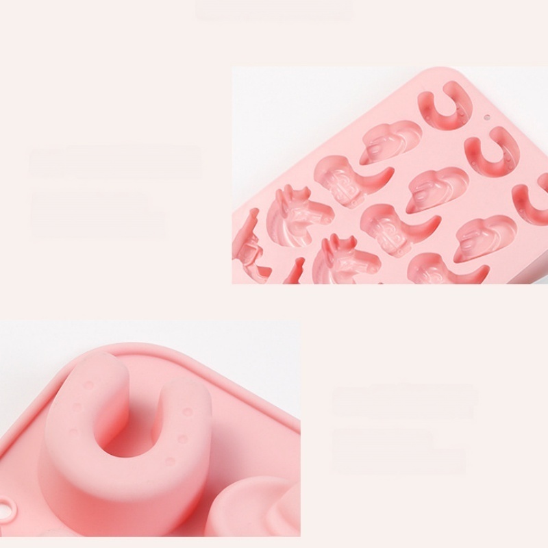 DIY 웨스턴 카우보이 테마 15구 실리콘 몰드 소프트 - Baking Kitchen Diy 리뷰 및 가격