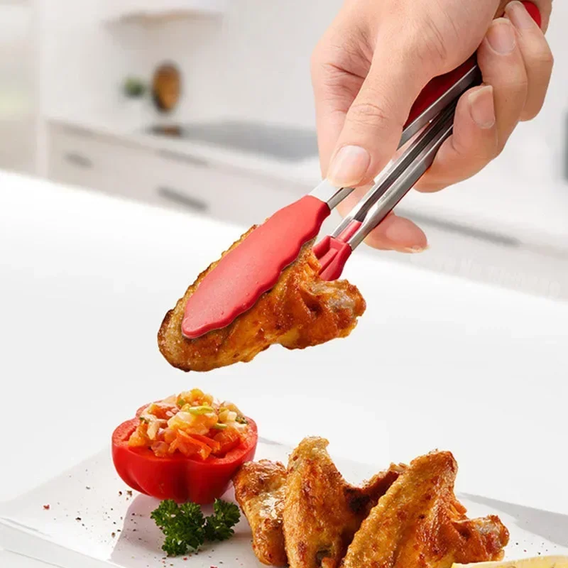 7인치 논슬립 음식 집게 창의적인 BBQ 그릴 샐러드  - Kitchen Q 리뷰 및 가격