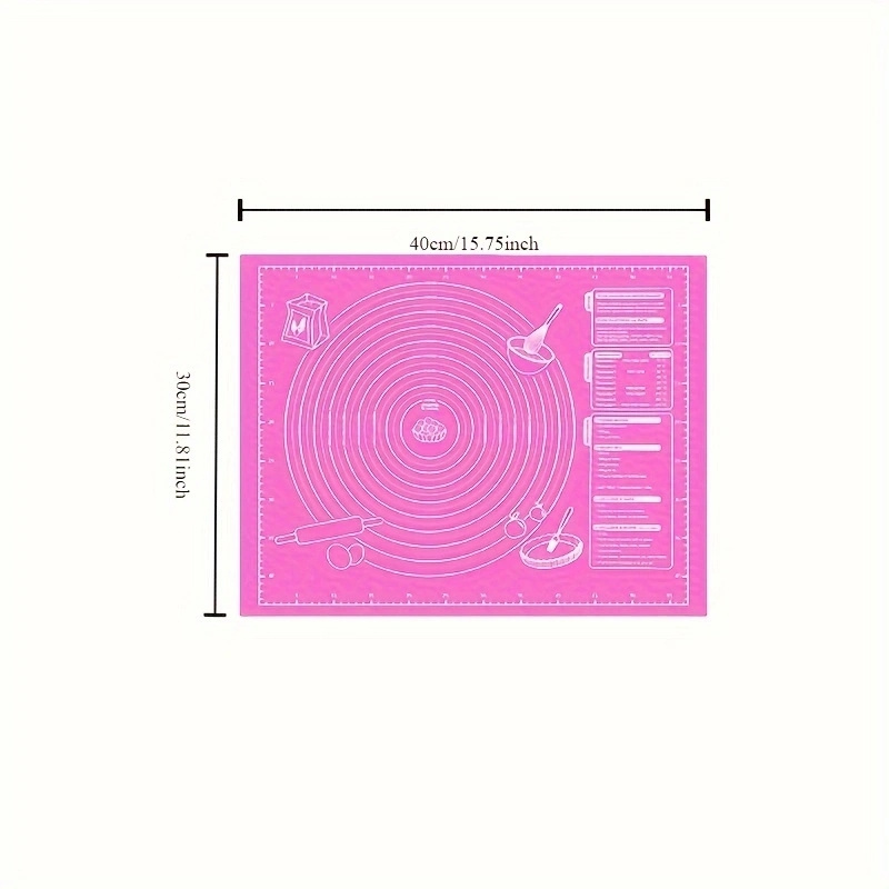 실리콘 베이킹 매트(측정선 포함), 대형 논스틱 반죽  - Kitchen Baking Counter 리뷰 및 가격