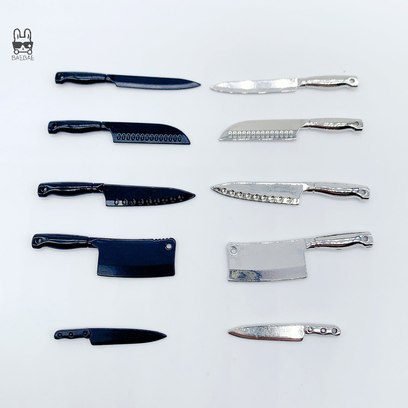 1/12 인형 집 미니 칼 모델, 인형 집 주방 요리  - Kitchen Q 리뷰 및 가격