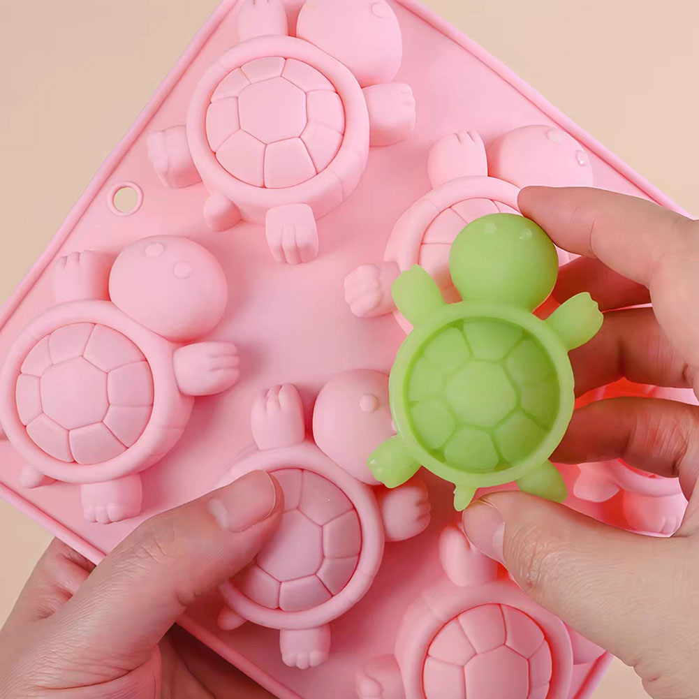 거북이 아이스 트레이 3D 거북이 바다 거북이 실리콘  - Baking Kitchen Diy 리뷰 및 가격