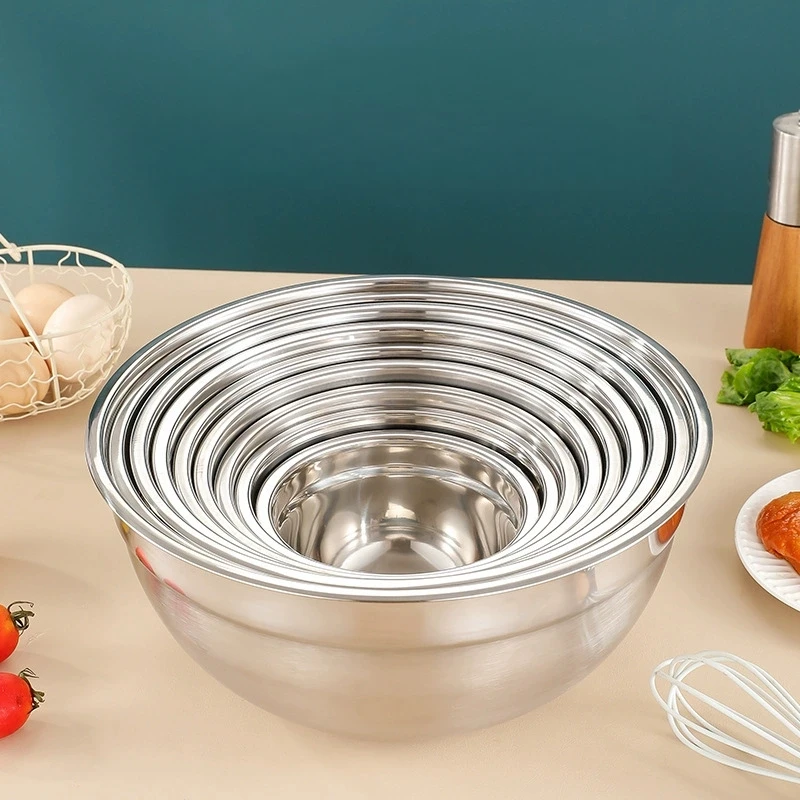5개 세트 스테인리스 믹싱 볼 뚜껑 포함 - 녹 방지, - Baking Kitchen Set 리뷰 및 가격