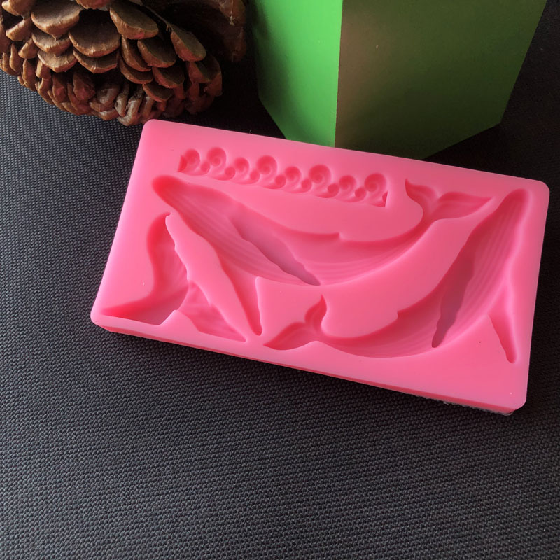 DIY 고래 실리콘 몰드 오션 시리즈 퐁당 케이크 장식 - Baking Kitchen Diy 리뷰 및 가격
