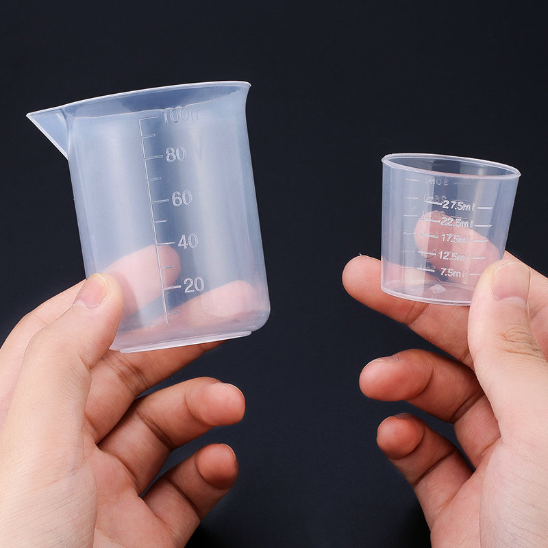 100ML & 30ML 플라스틱 측정 컵 눈금이 있는  - Kitchen Quiz 리뷰 및 가격