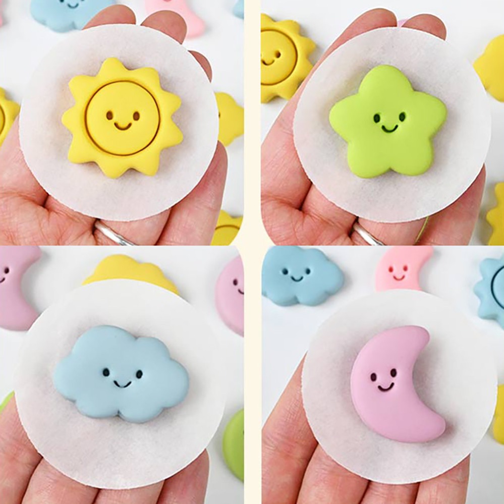 쿠키 커터 달 별 태양 쿠키 몰드 3D 케이크 퐁당 커 - Baking Kitchen Diy 리뷰 및 가격
