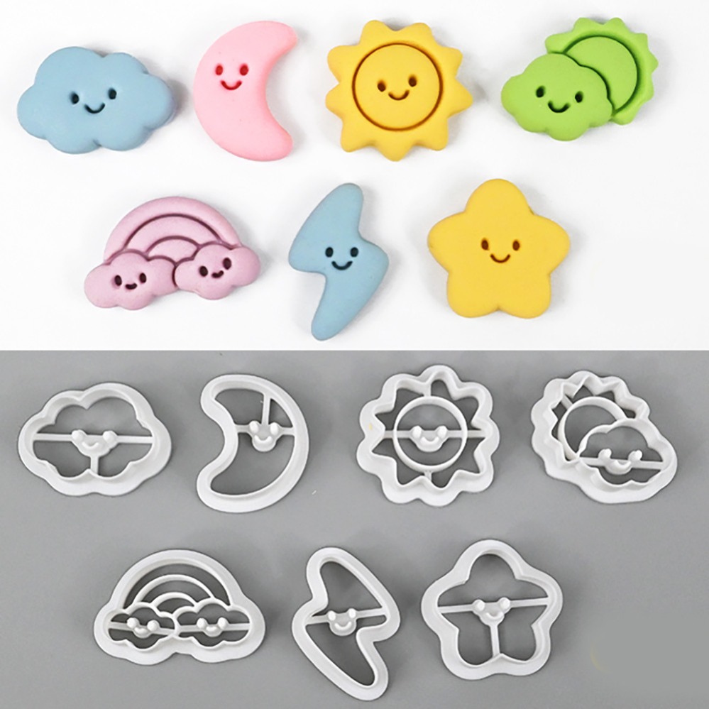 쿠키 커터 달 별 태양 쿠키 몰드 3D 케이크 퐁당 커 - Baking Kitchen Diy 리뷰 및 가격